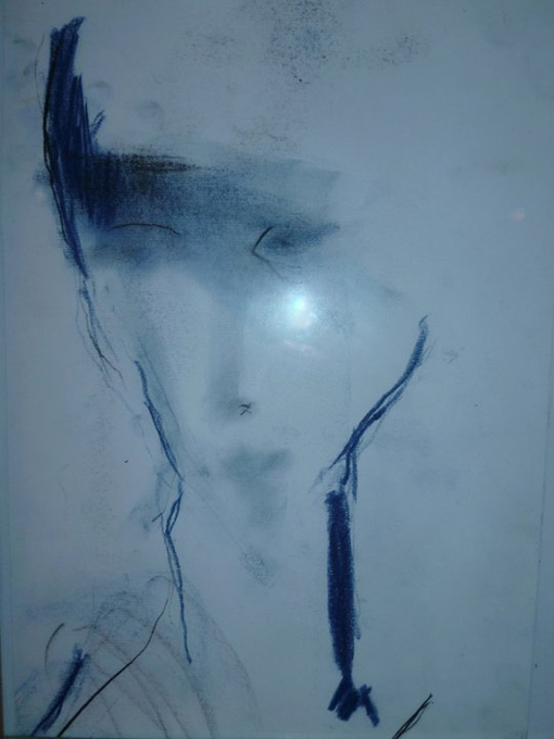 Martine Cros autoportrait