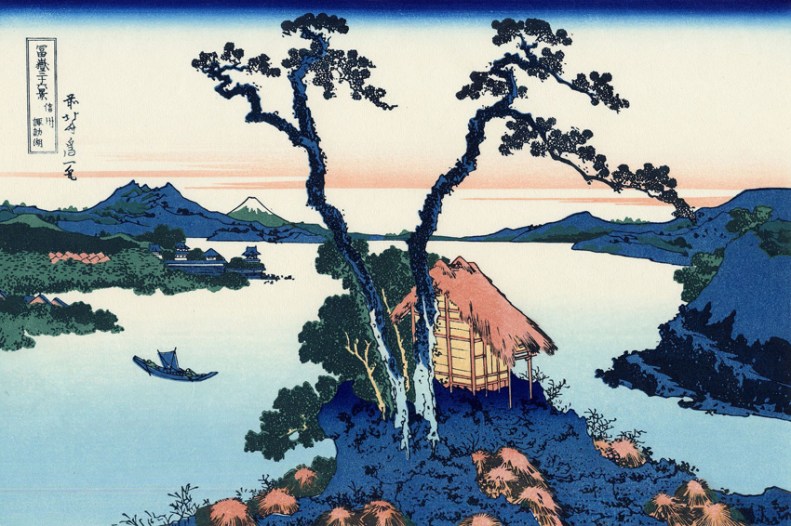 hokusai-lac-suwa